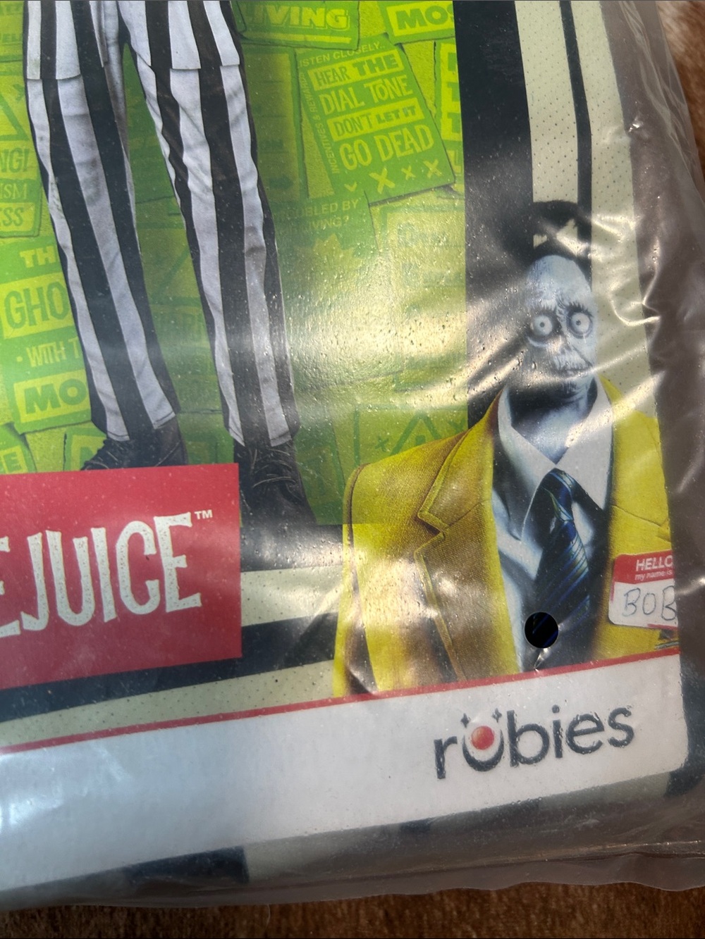 Rubie's Beetlejuice Boys' Costume - Black & White - Picture 3 of 5